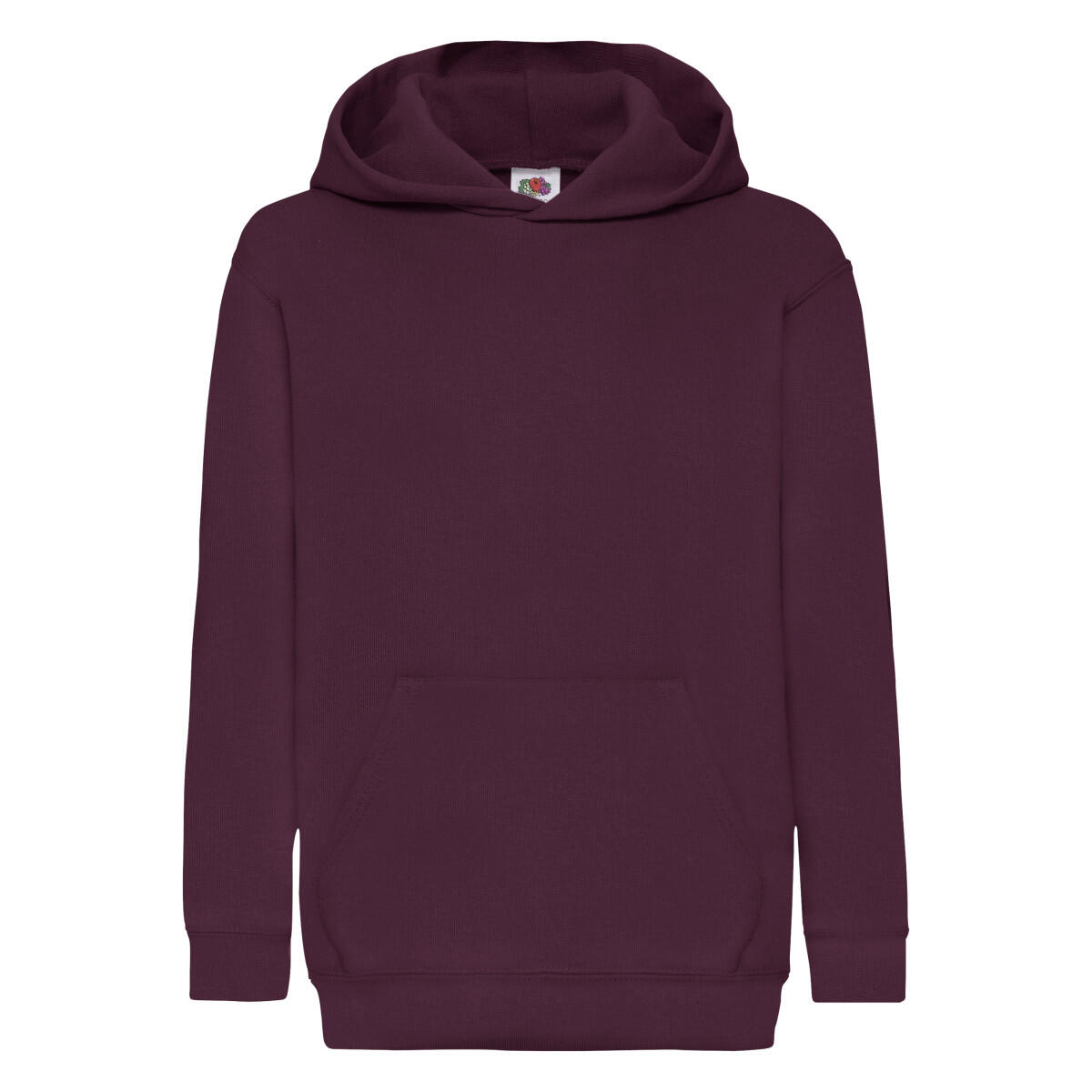 Fruit Of The Loom Childrens Unisex Hooded Sweatshirt / Hoodie