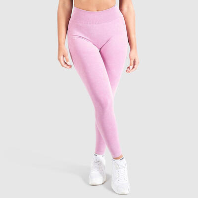 Damen Leggings Batik Scrunch Hellblau