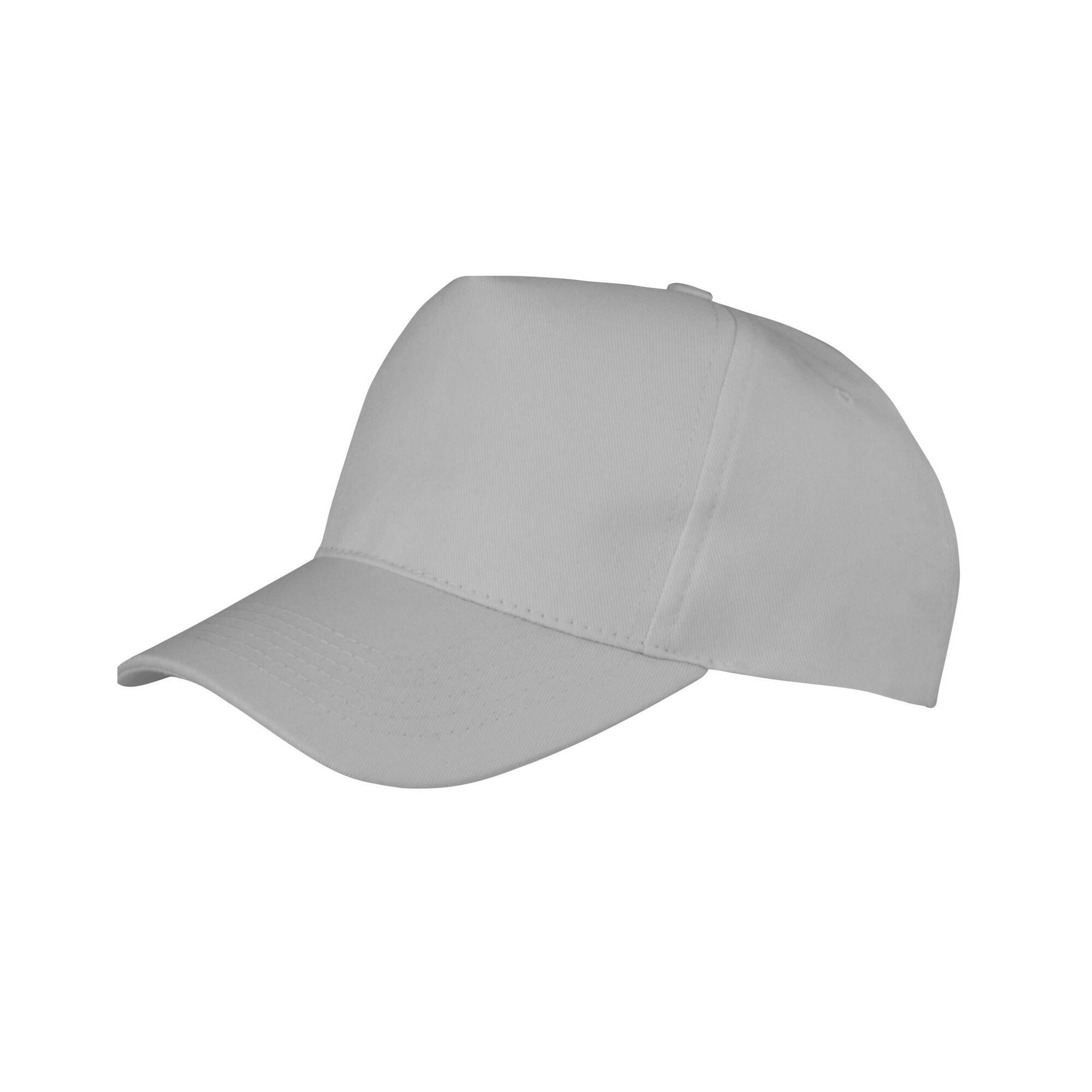 Result Headwear Boston 5 Panel Polycotton Baseball Cap