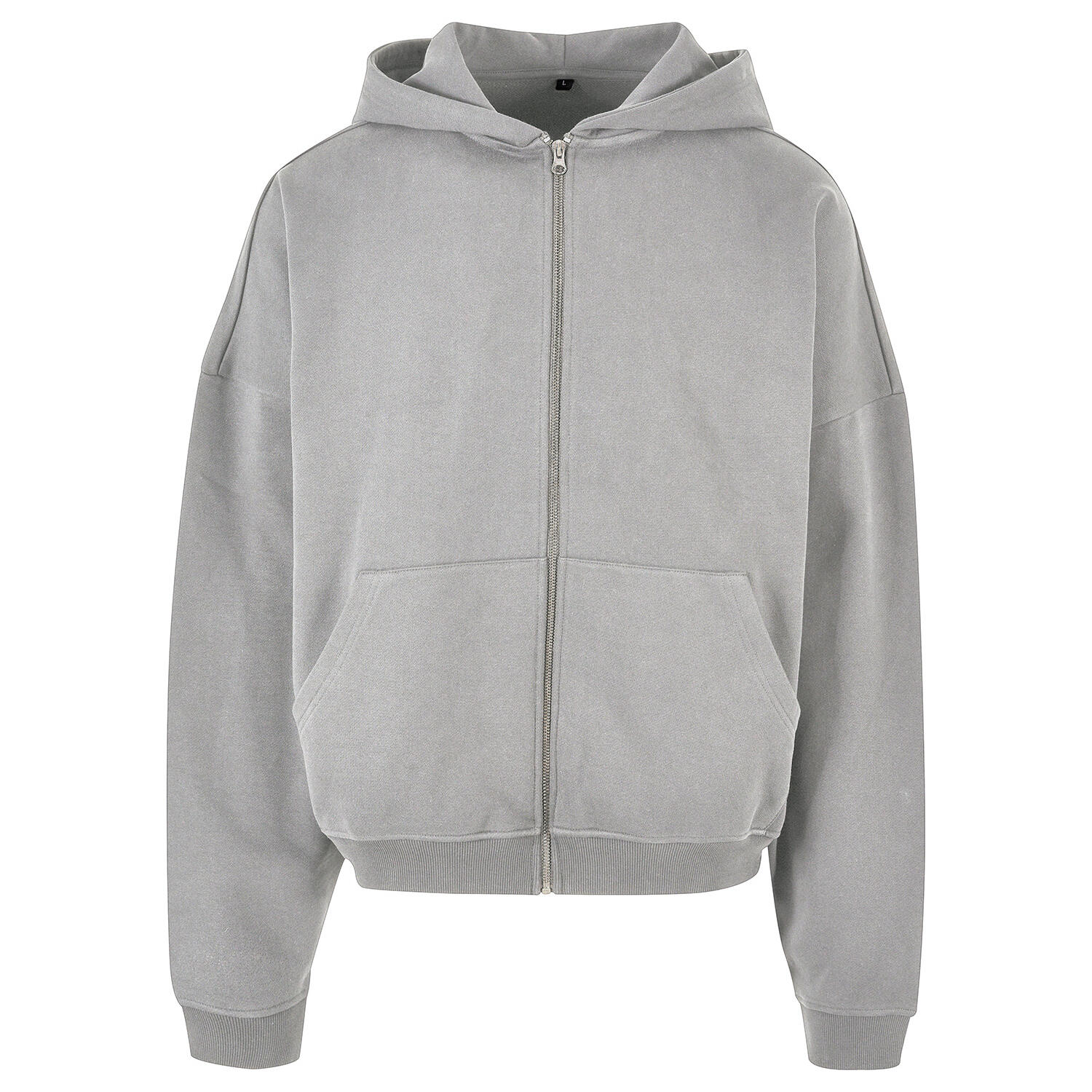 Build Your Brand Mens 90s Full Zip Hoodie