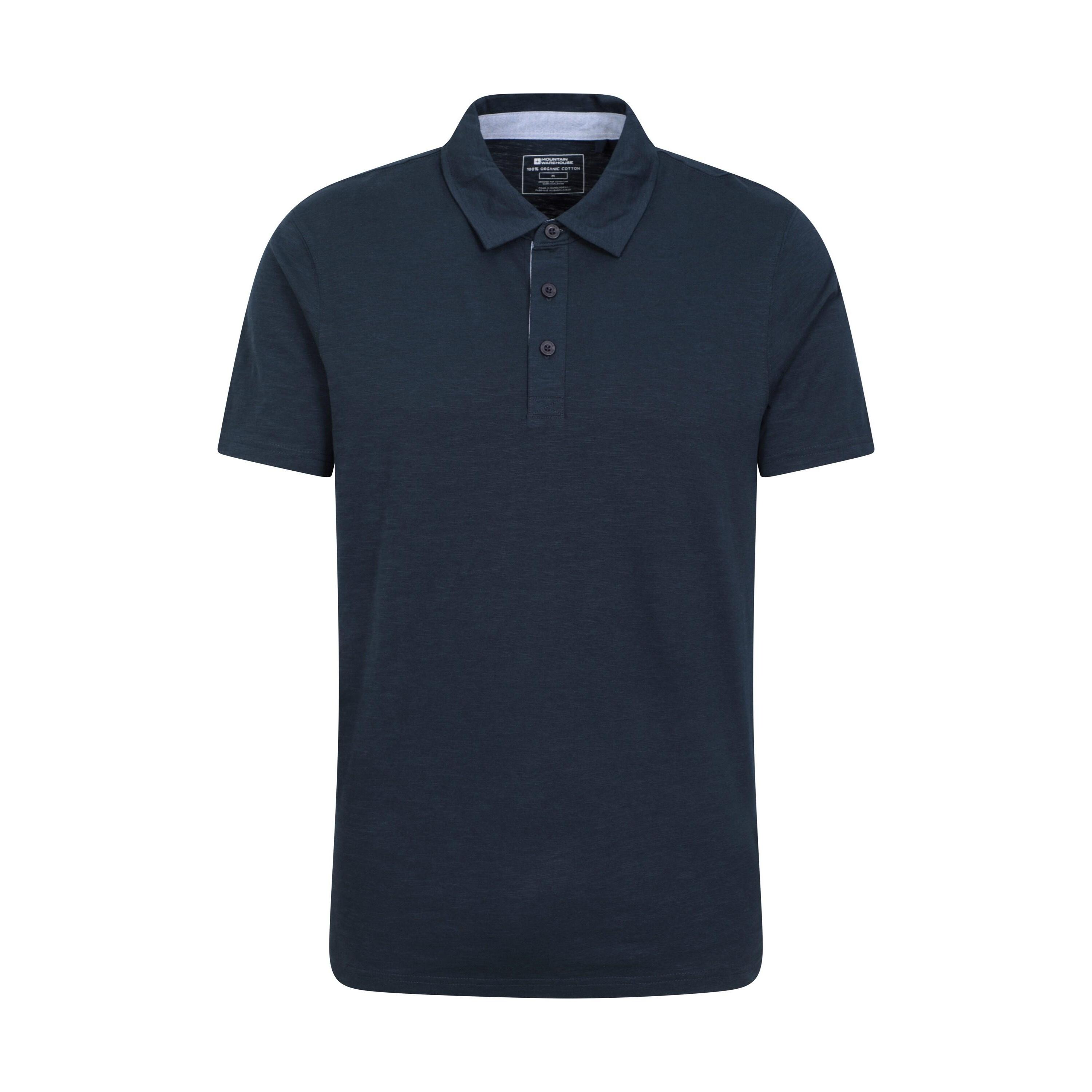Mountain Warehouse Mens Hasst II Organic Polo Shirt