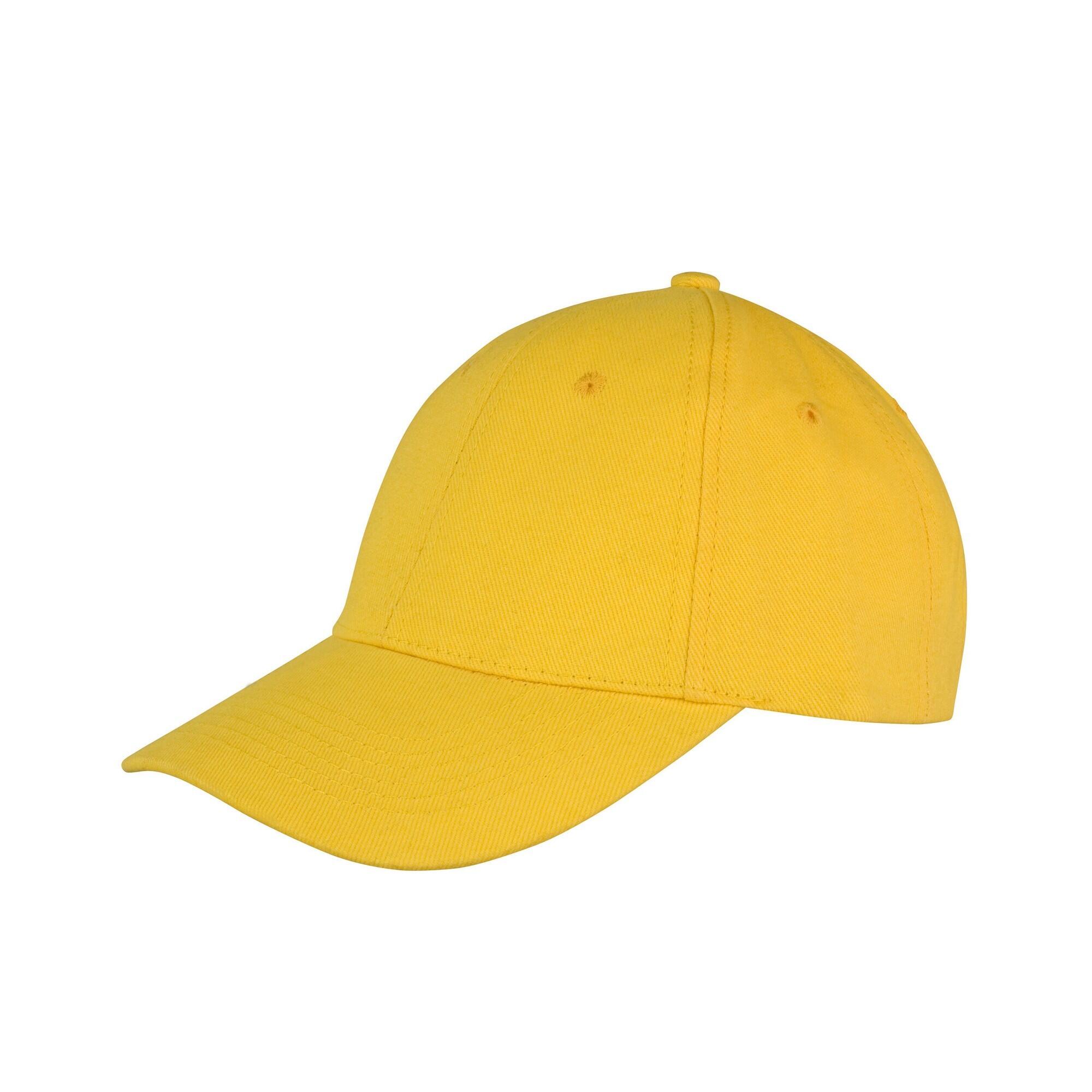 Result Headwear Memphis 6 Panel Brushed Cotton Low Profile Baseball Cap