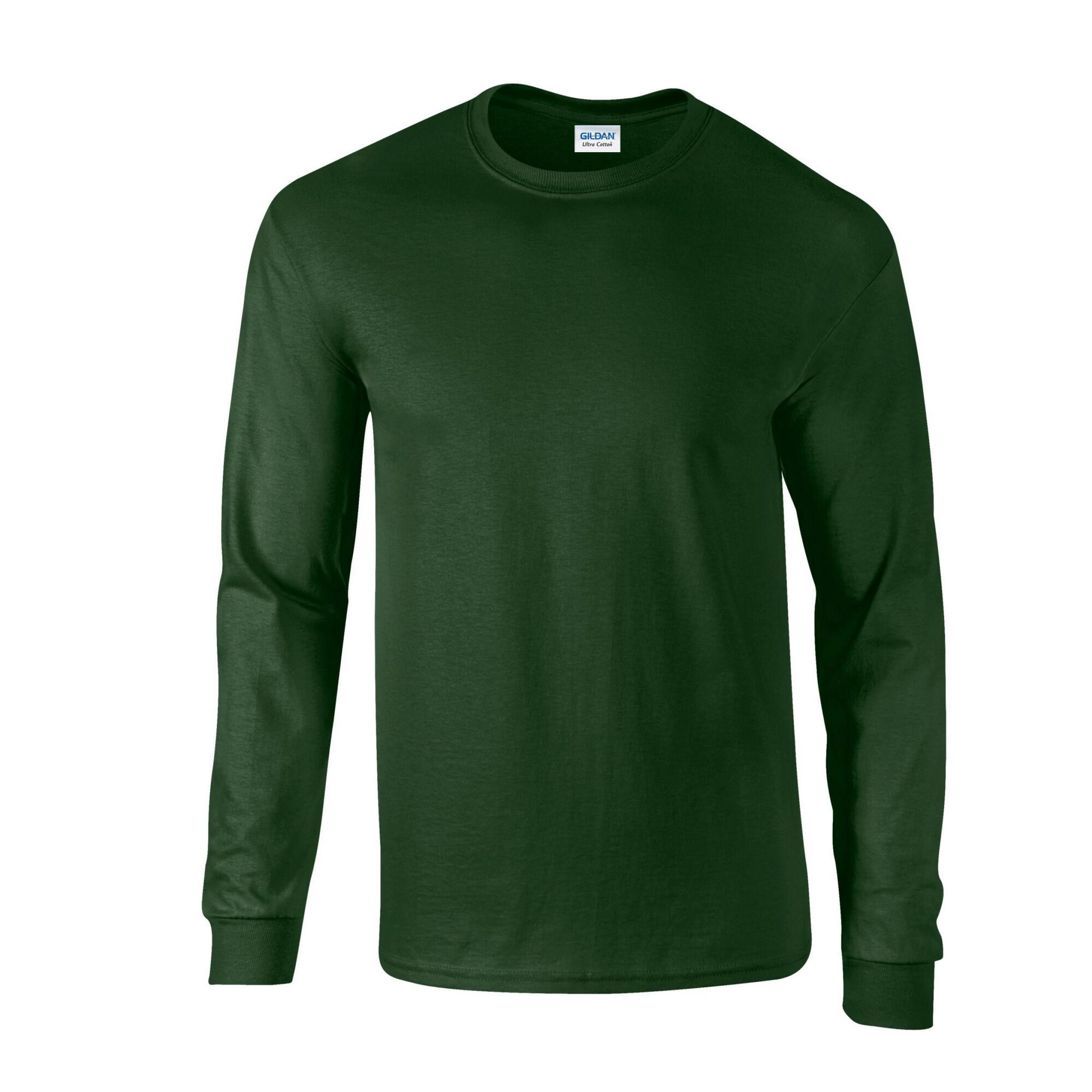 Gildan Unisex Adult Ultra Cotton Long-Sleeved T-Shirt