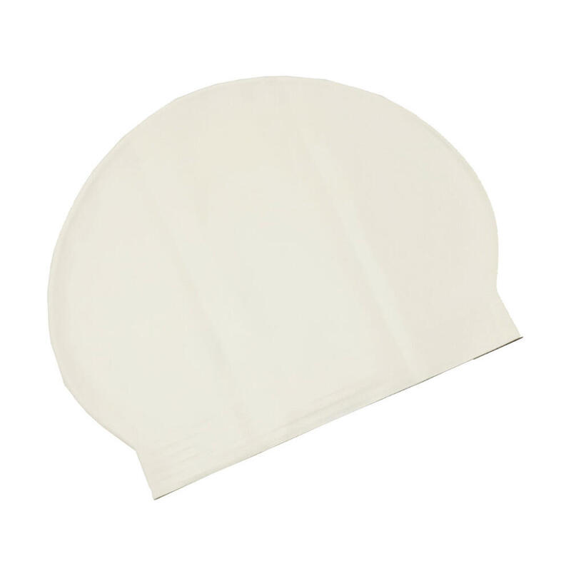 Gorro de Natación Leisis Látex Estándar Blanco