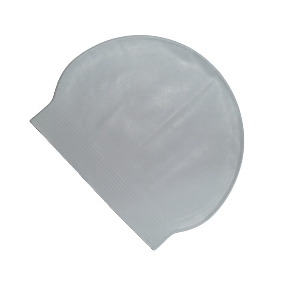 Gorro de Natación Leisis Látex Estándar Blanco 3/3