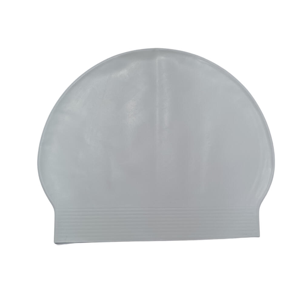 Gorro de Natación Leisis Látex Estándar Blanco 2/3