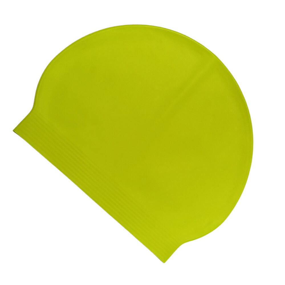 Gorro de Natación Leisis Látex Estándar Amarillo 3/3