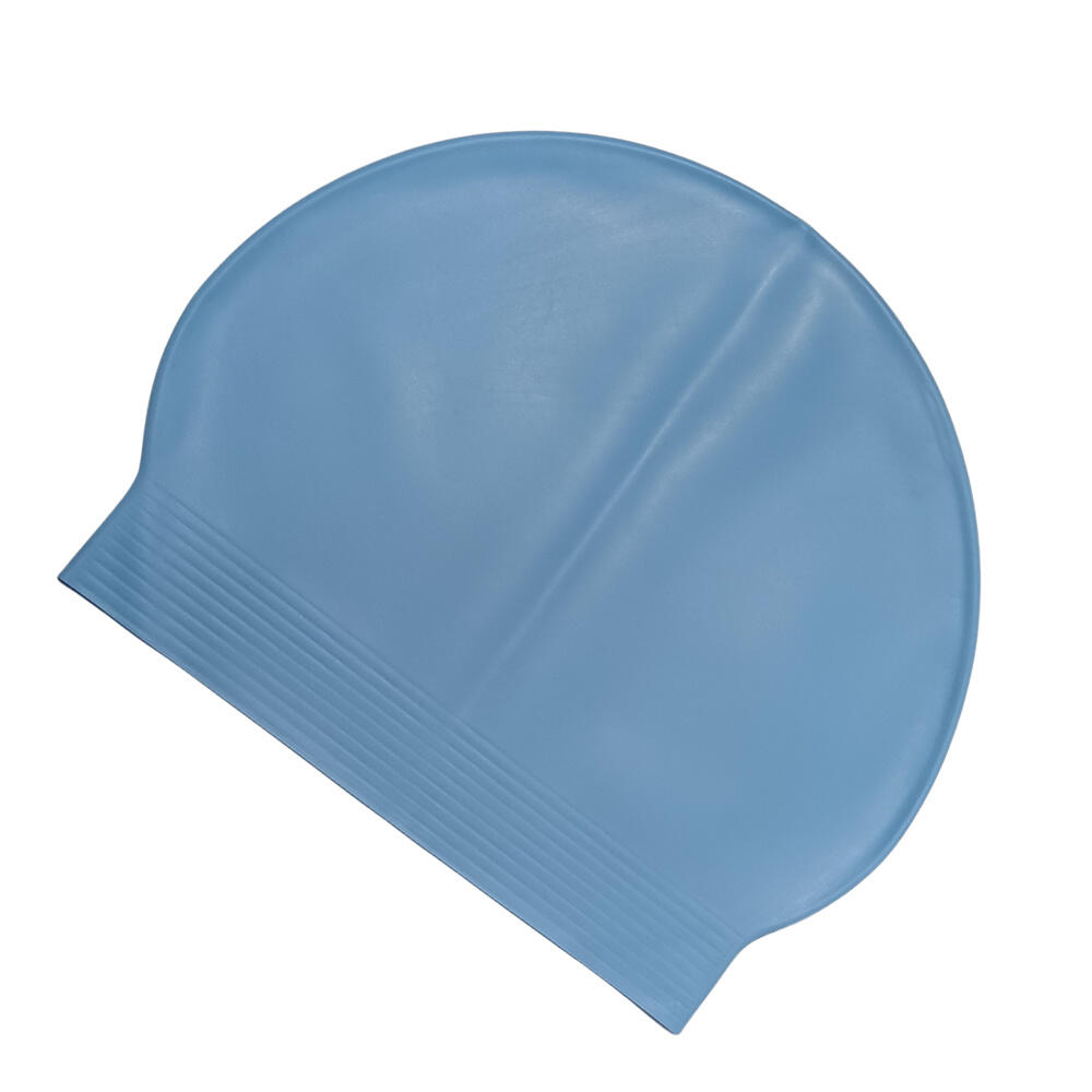 Gorro de Natación Leisis Látex Estándar Celeste 3/3