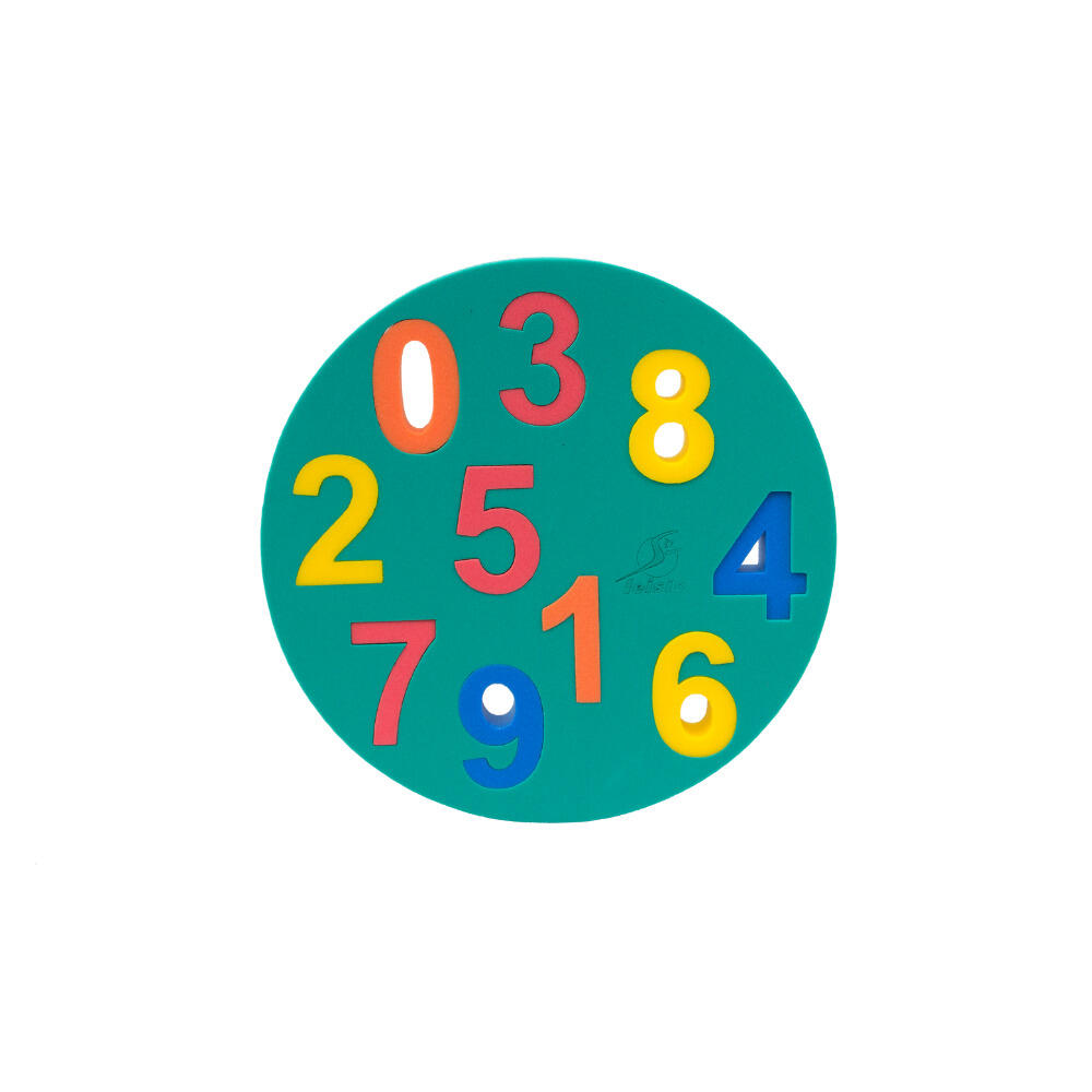 LEISIS Juego de Natación Leisis Flotante Puzzle Números Multicolor 33x3 cm
