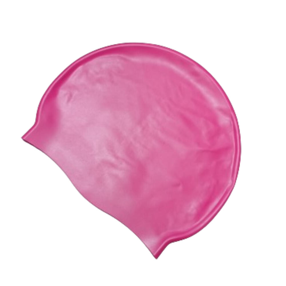 Gorro de Natación Leisis Silicona HQ Rosa 3/3