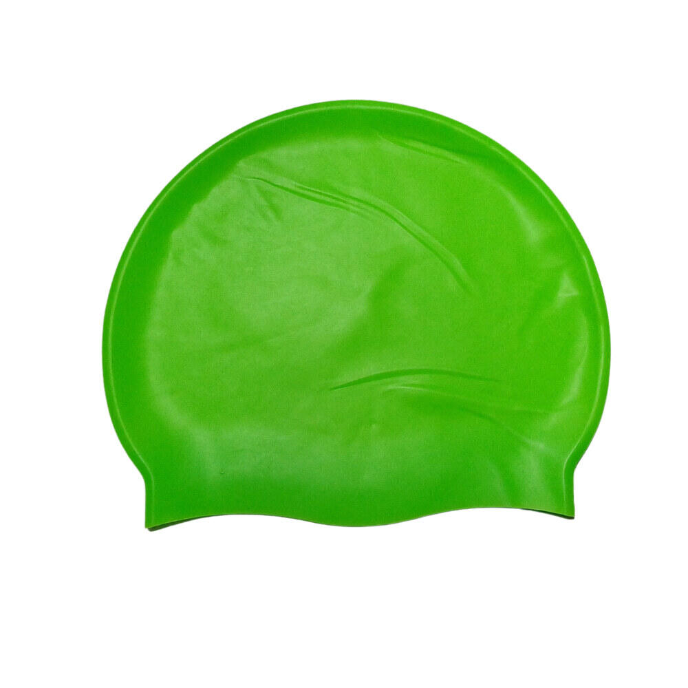 Gorro de Natación Leisis Silicona HQ Verde 2/3