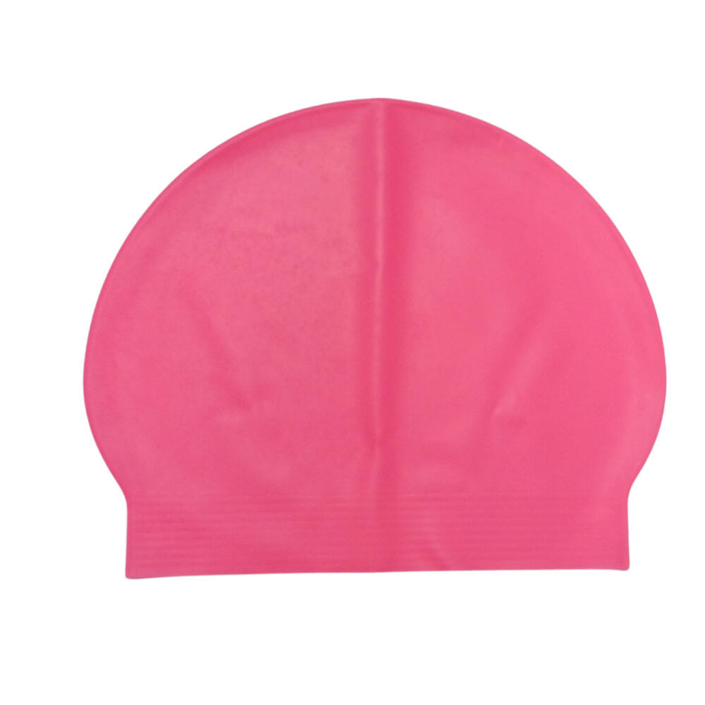 Gorro de Natación Leisis Látex Estándar Rosa 2/3