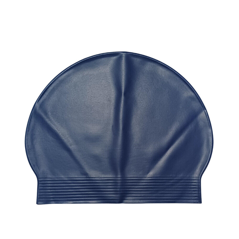 Gorro de Natación Leisis Látex Estándar Marino 2/3