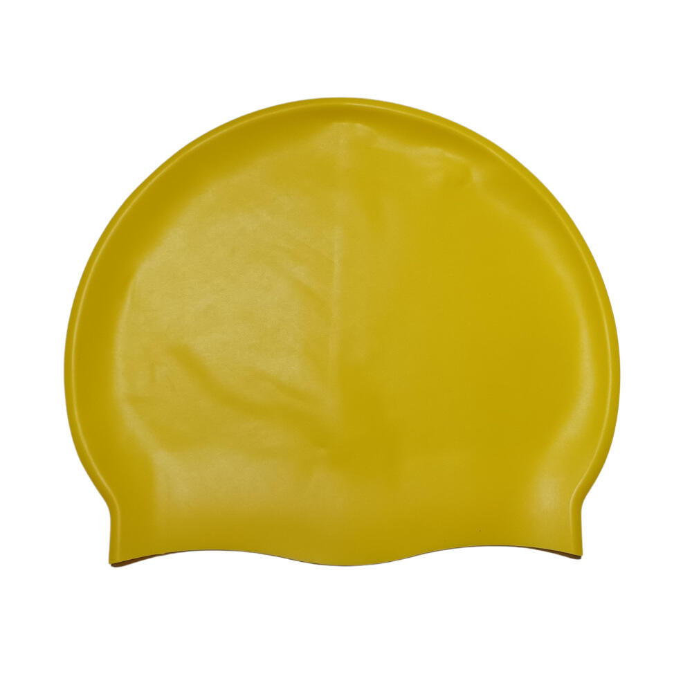 Gorro de Natación Leisis Silicona HQ Amarillo 2/3