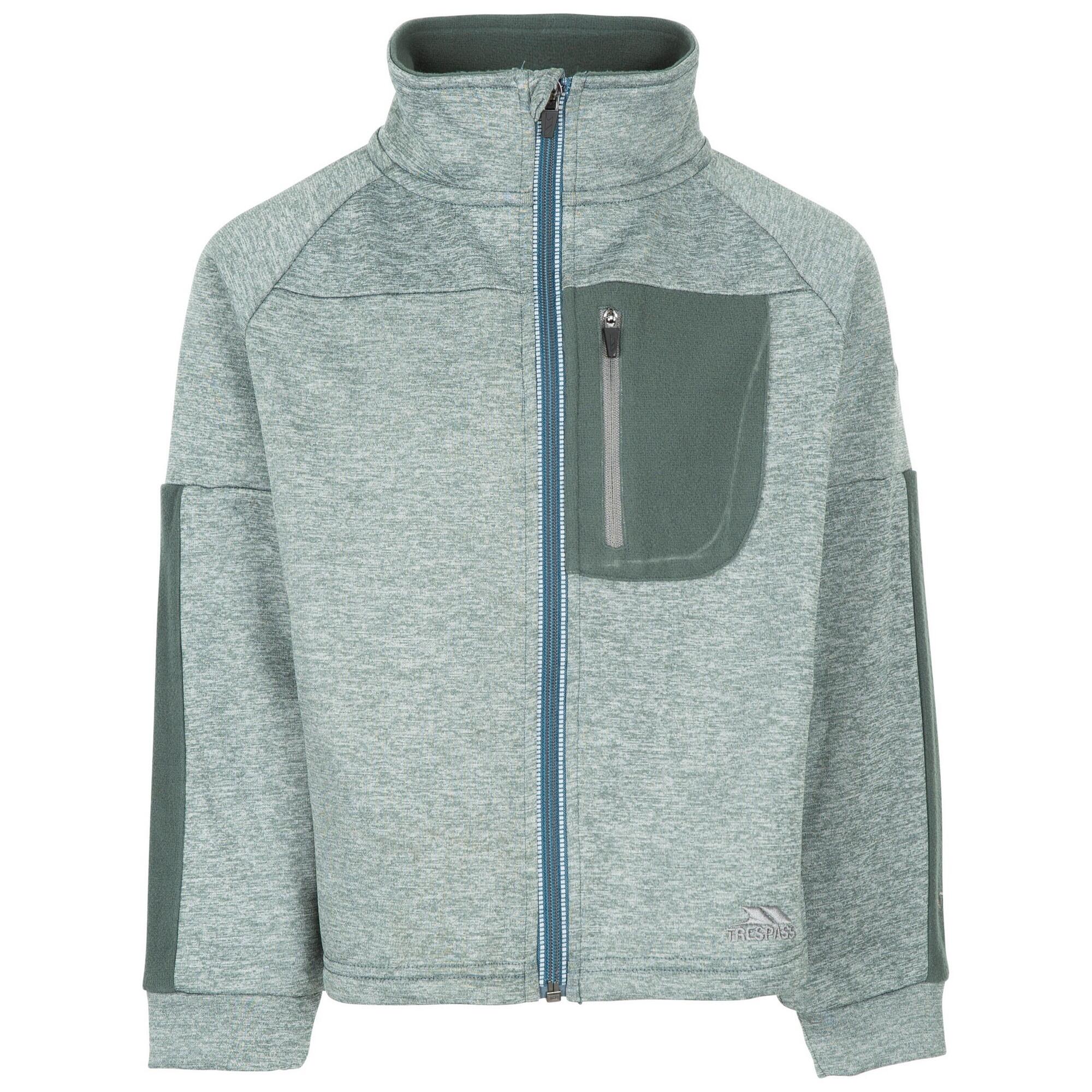 Trespass Childrens/Kids Immense Marl Fleece Jacket