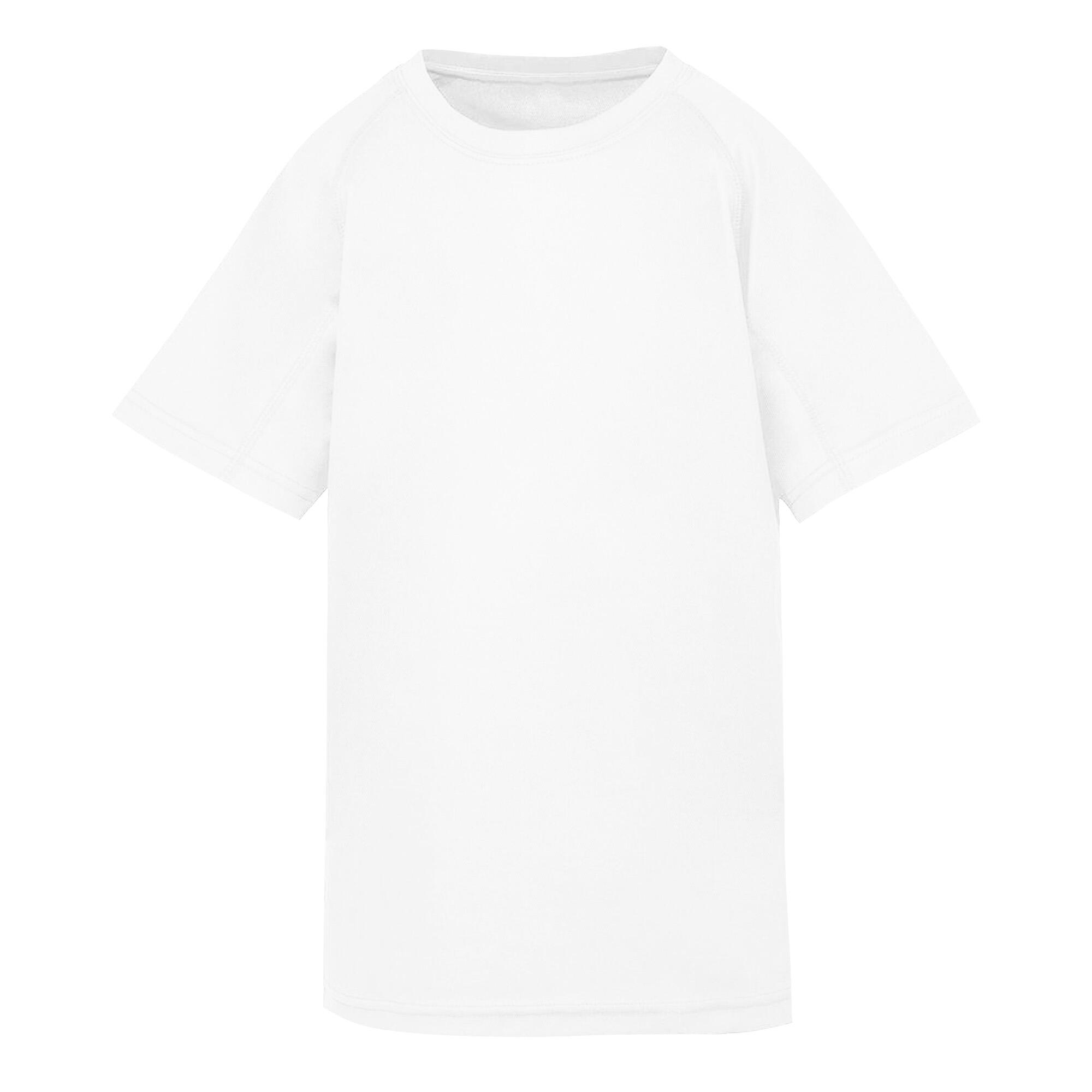 Spiro Childrens Boys Performance Aircool T-Shirt