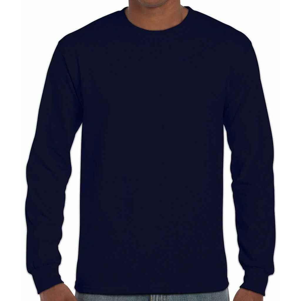 Gildan Unisex Adult Ultra Cotton Long-Sleeved T-Shirt