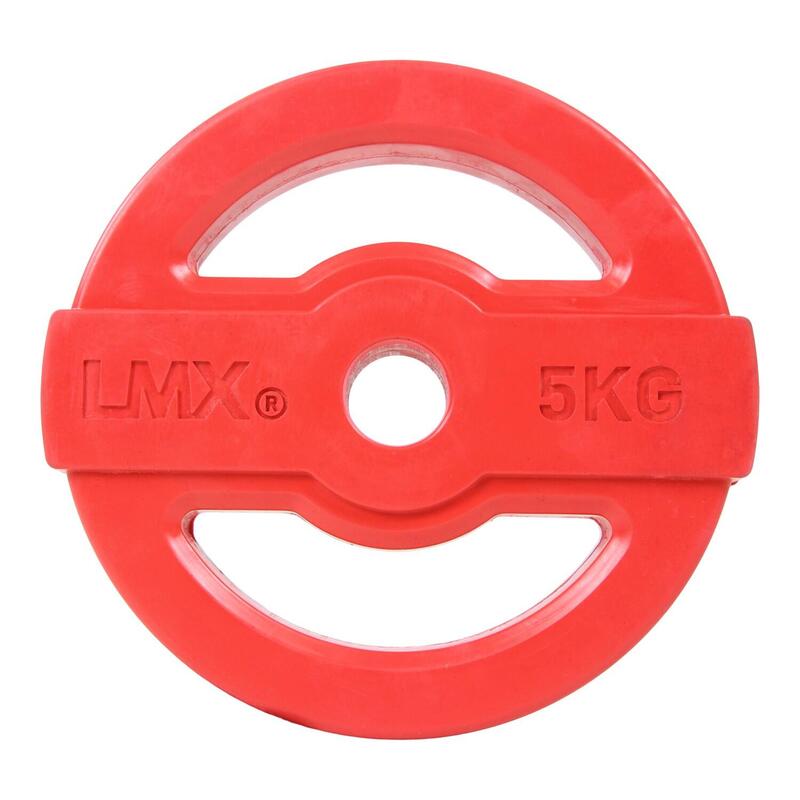 Disque de poids Studio Pump Disc - 30 mm - 5 kg - Rouge