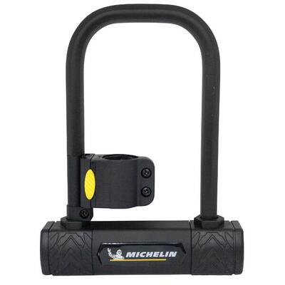 Lucchetto a U con chiave MICHELIN con supporto per telaio