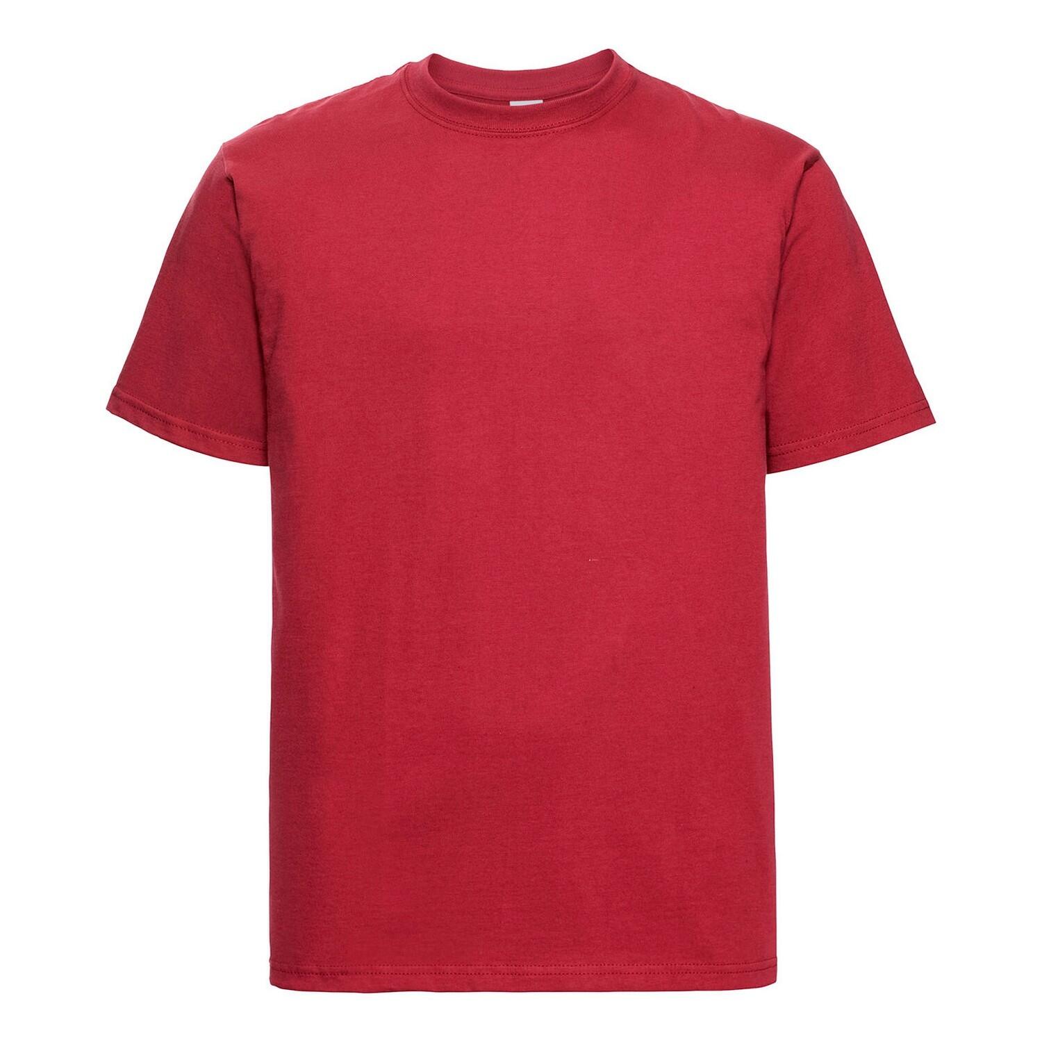 Russell Mens Classic Combed Cotton Heavyweight T-Shirt