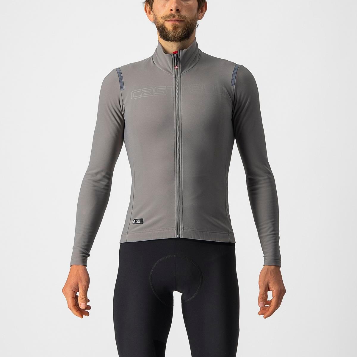 Castelli Tutto Nano RoS Jersey - Nickel Gray
