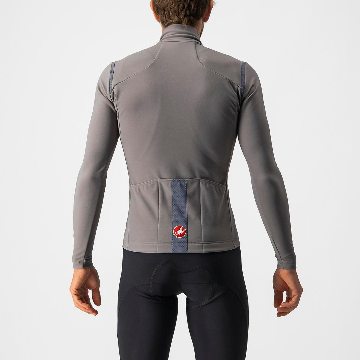 Castelli Tutto Nano RoS Jersey - Nickel Gray