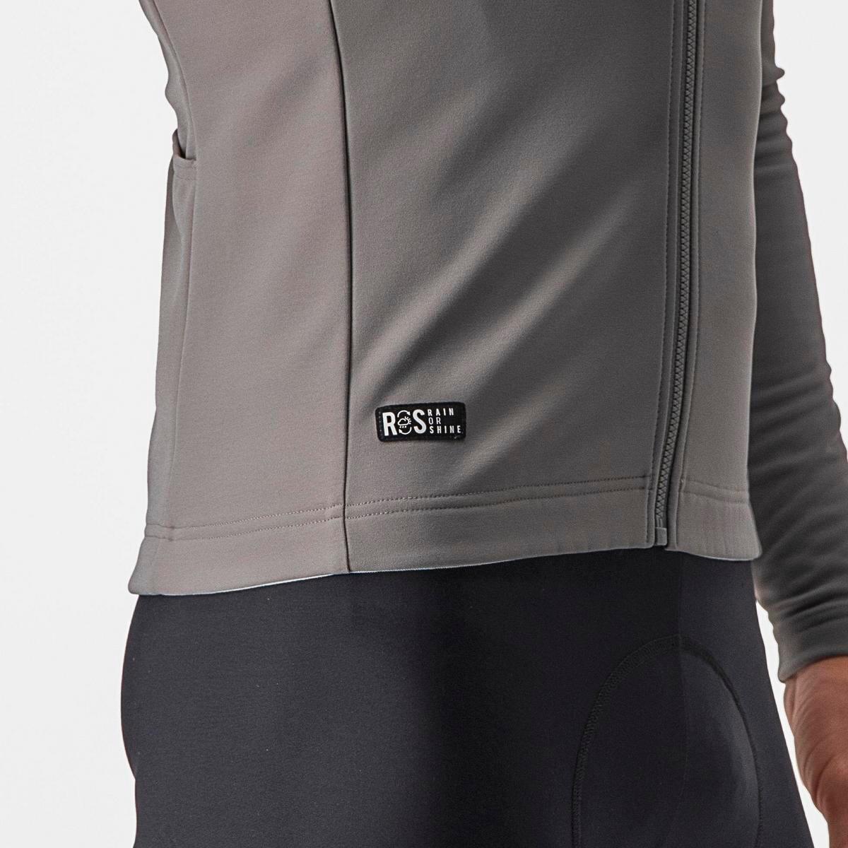 Castelli Tutto Nano RoS Jersey - Nickel Gray