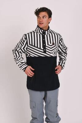 Fallline fleece zwart