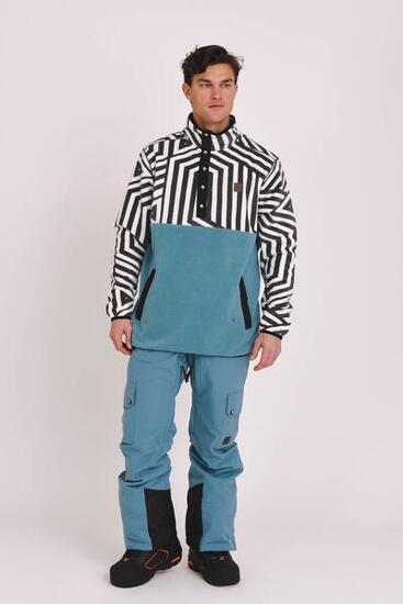 Pile Fall Line verde acqua