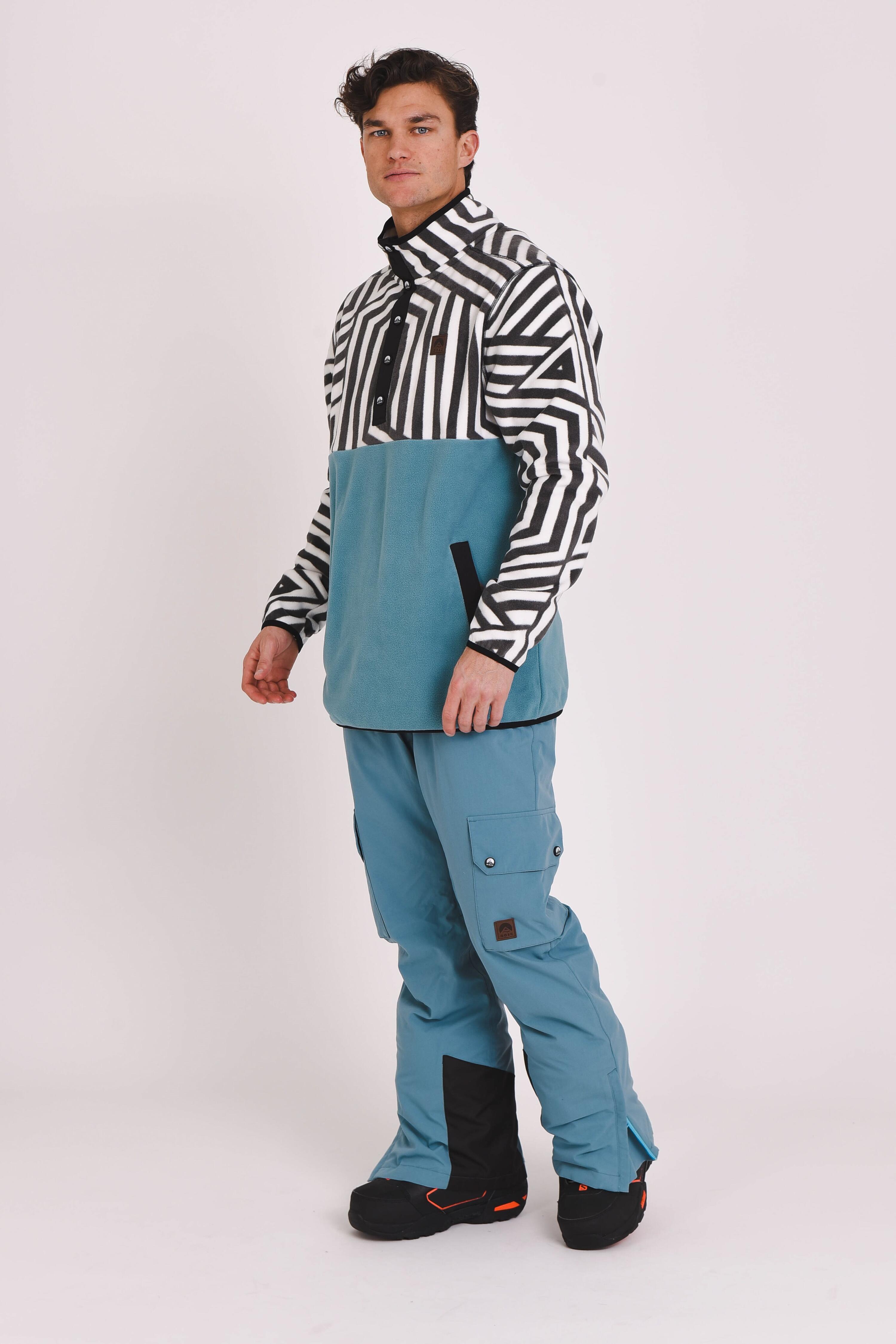 Pile Fall Line verde acqua 2/5