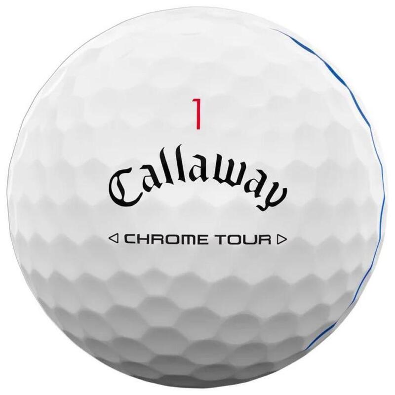 Callaway Chrome Tour Triple Track caja de 12 Bolas de Golf