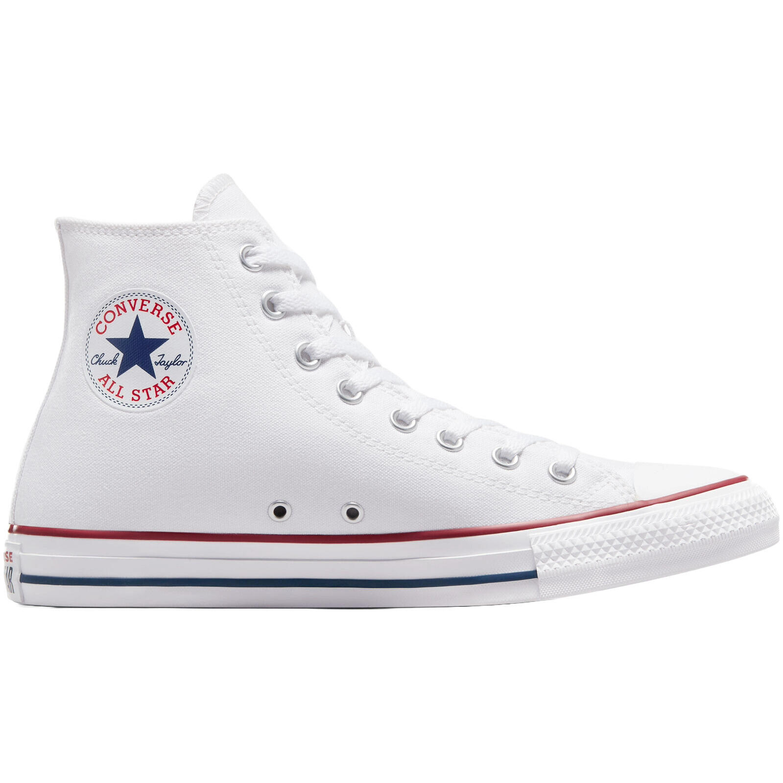CONVERSE Turnschuhe Converse Chuck Taylor All Star Hi, Weiß, Unisex
