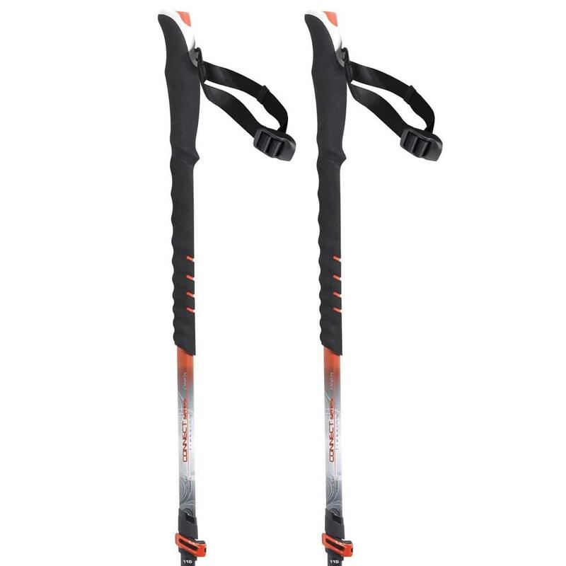 Bâtons TSL Connect carbon 3 cross wt - standard