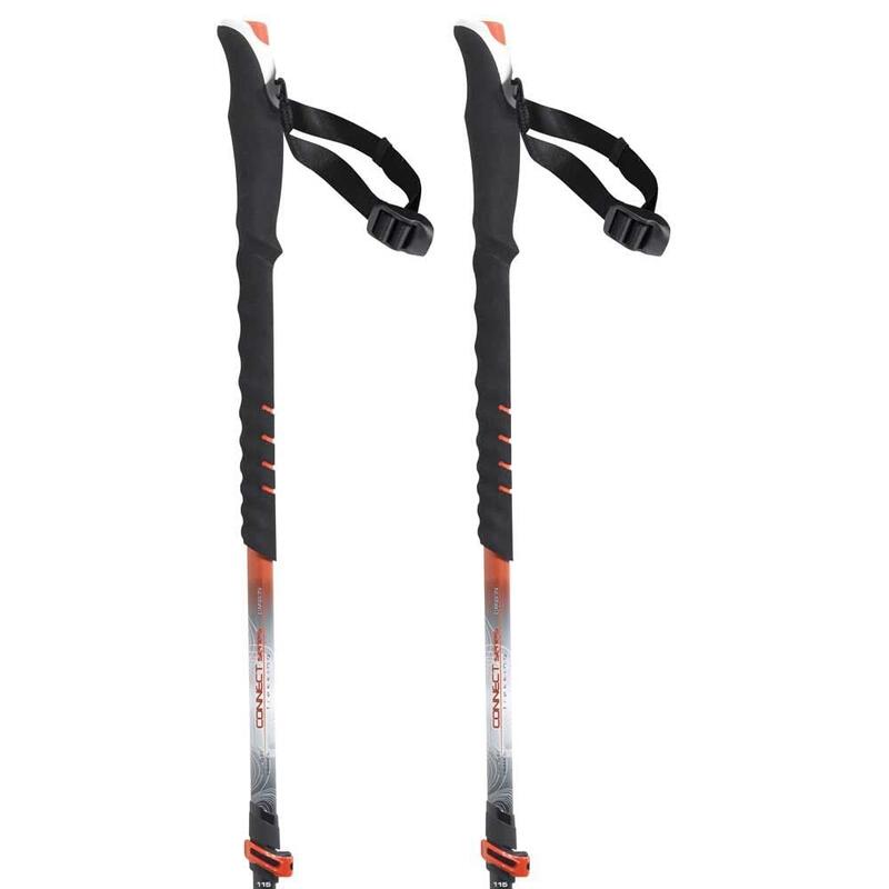 Bâtons TSL Connect carbon 3 cross wt - push & pull