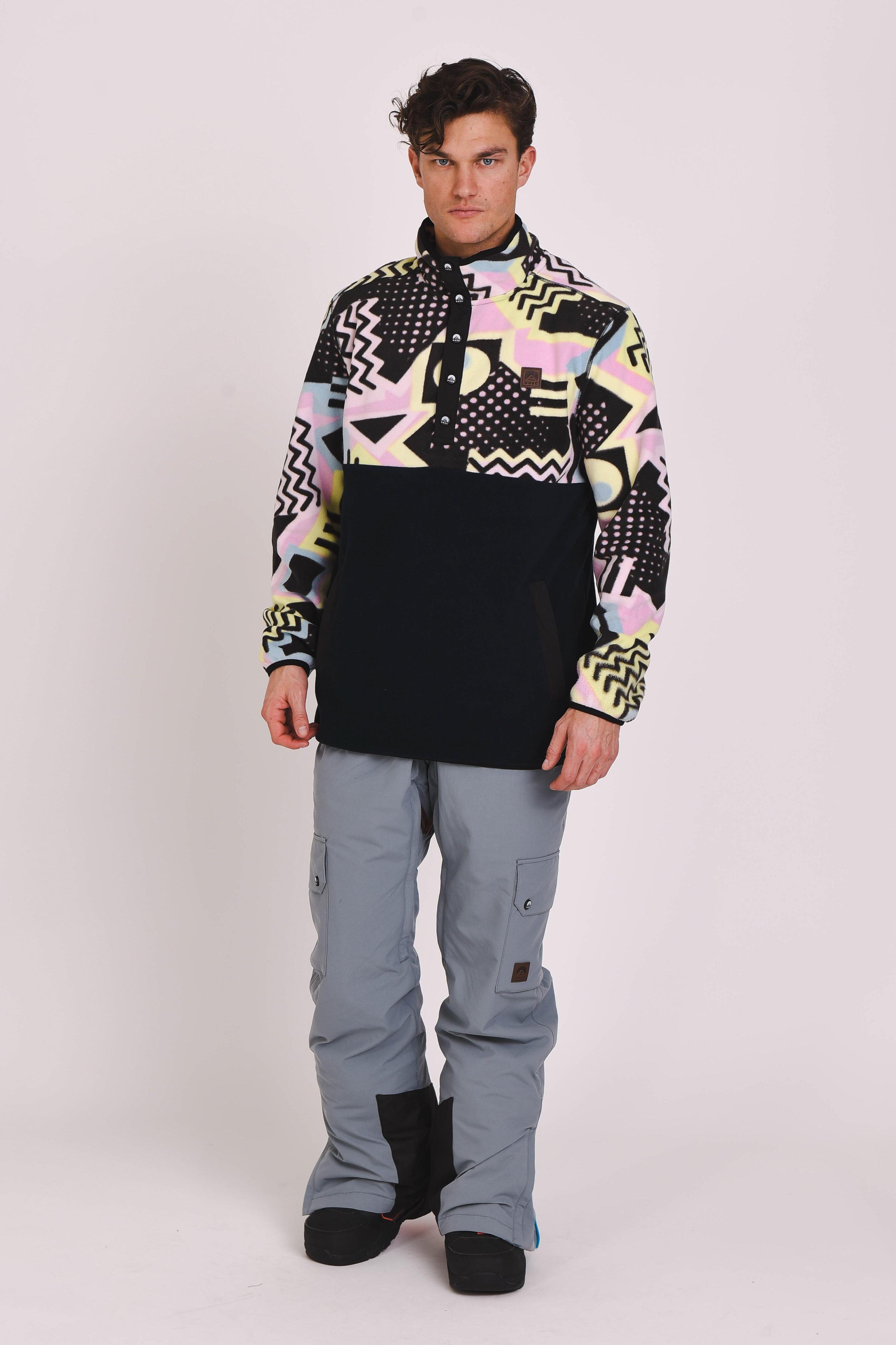 OOSC Saved By The Bell Fleece Zwart