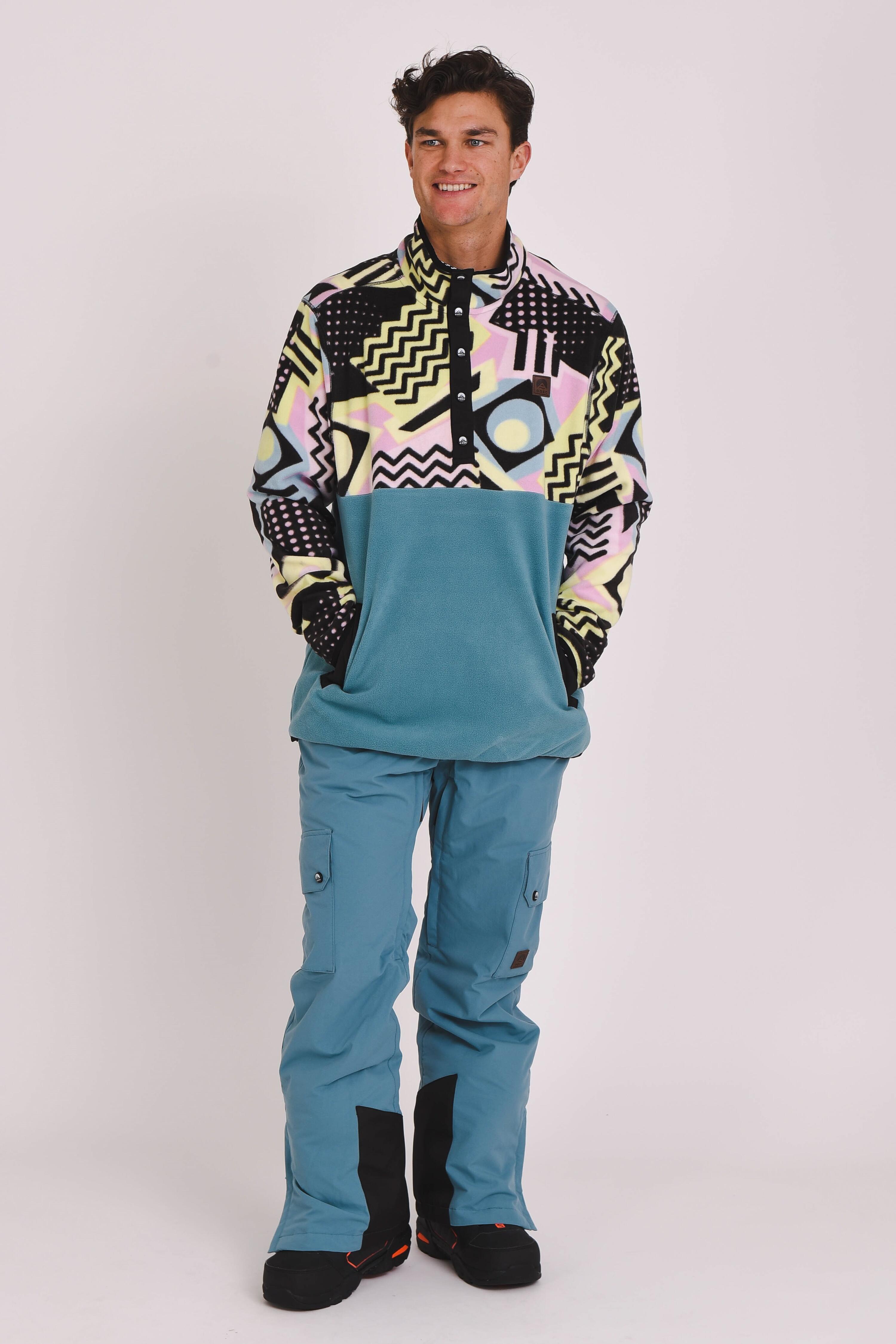 Salvo pelo gongo Fleece Teal 2/5