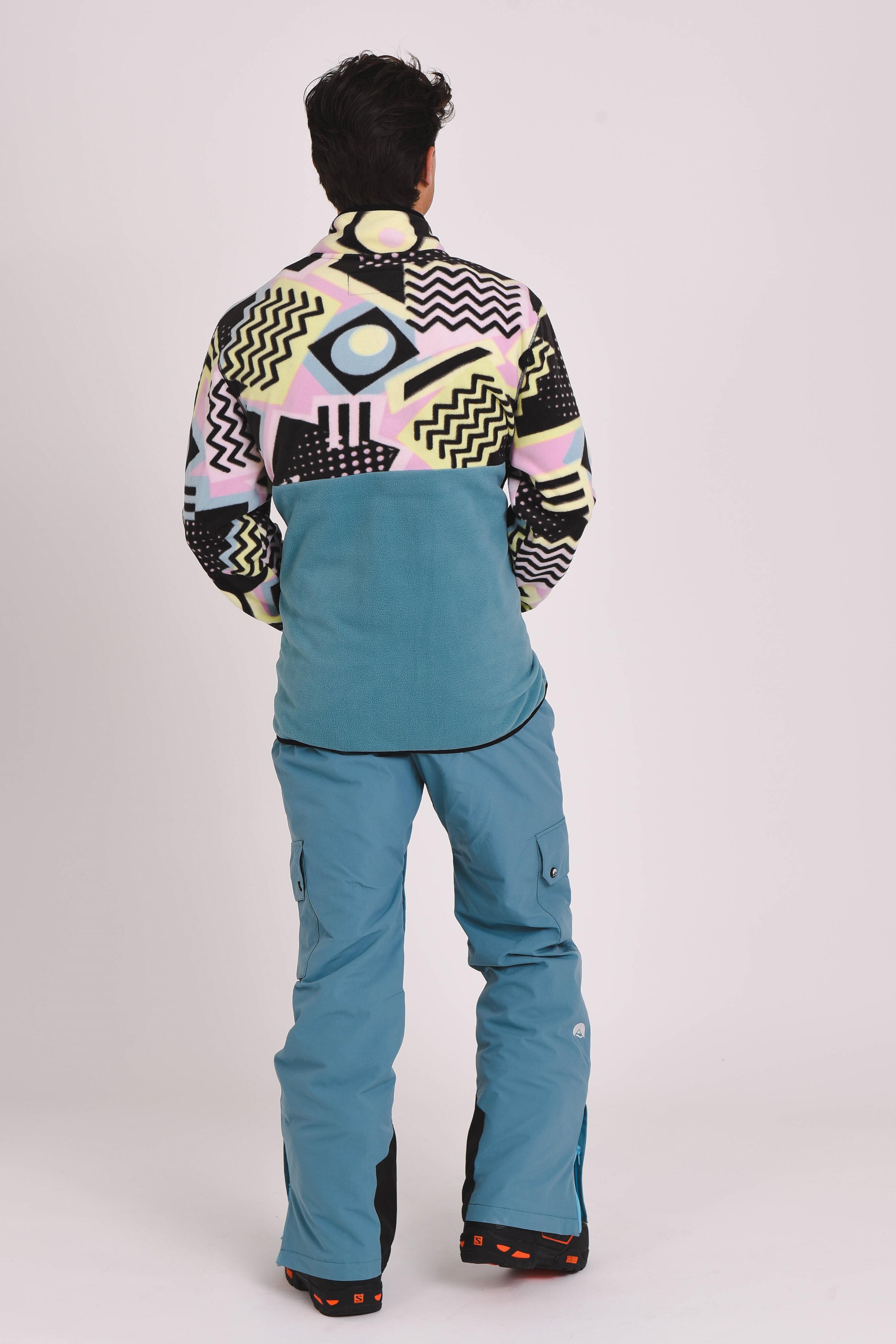 Salvo pelo gongo Fleece Teal 3/5