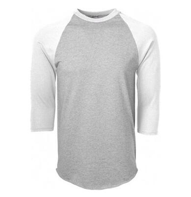 Traditioneel honkbalshirt ondershirt