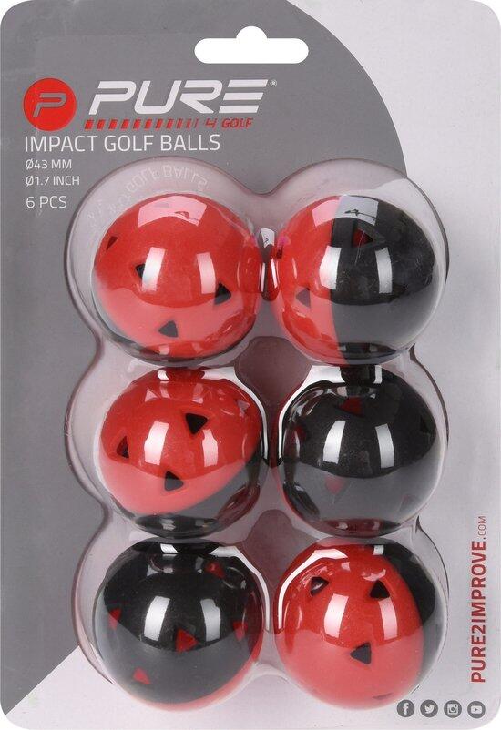 Lot de 6 Impact Balls Pure2Improve 5/6