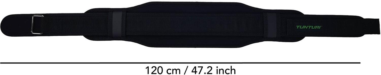 Tunturi EVA Gewichthebegurt  Schwarz 120 cm 4/7