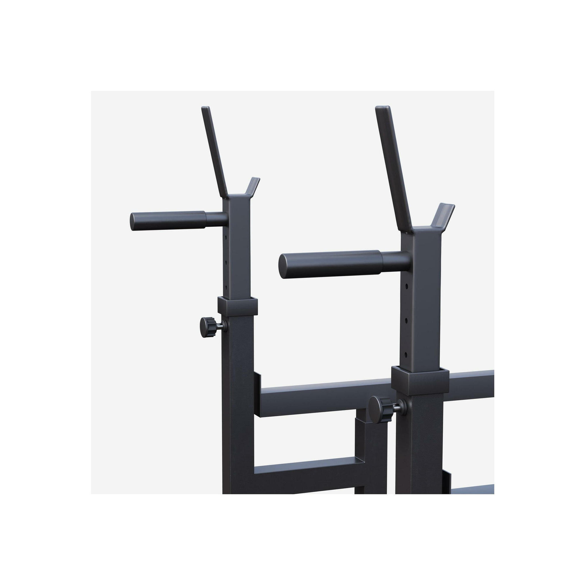 GORILLA SPORTS RACK REGOLABILE PER SQUAT E PANCA | BODYBUILDING