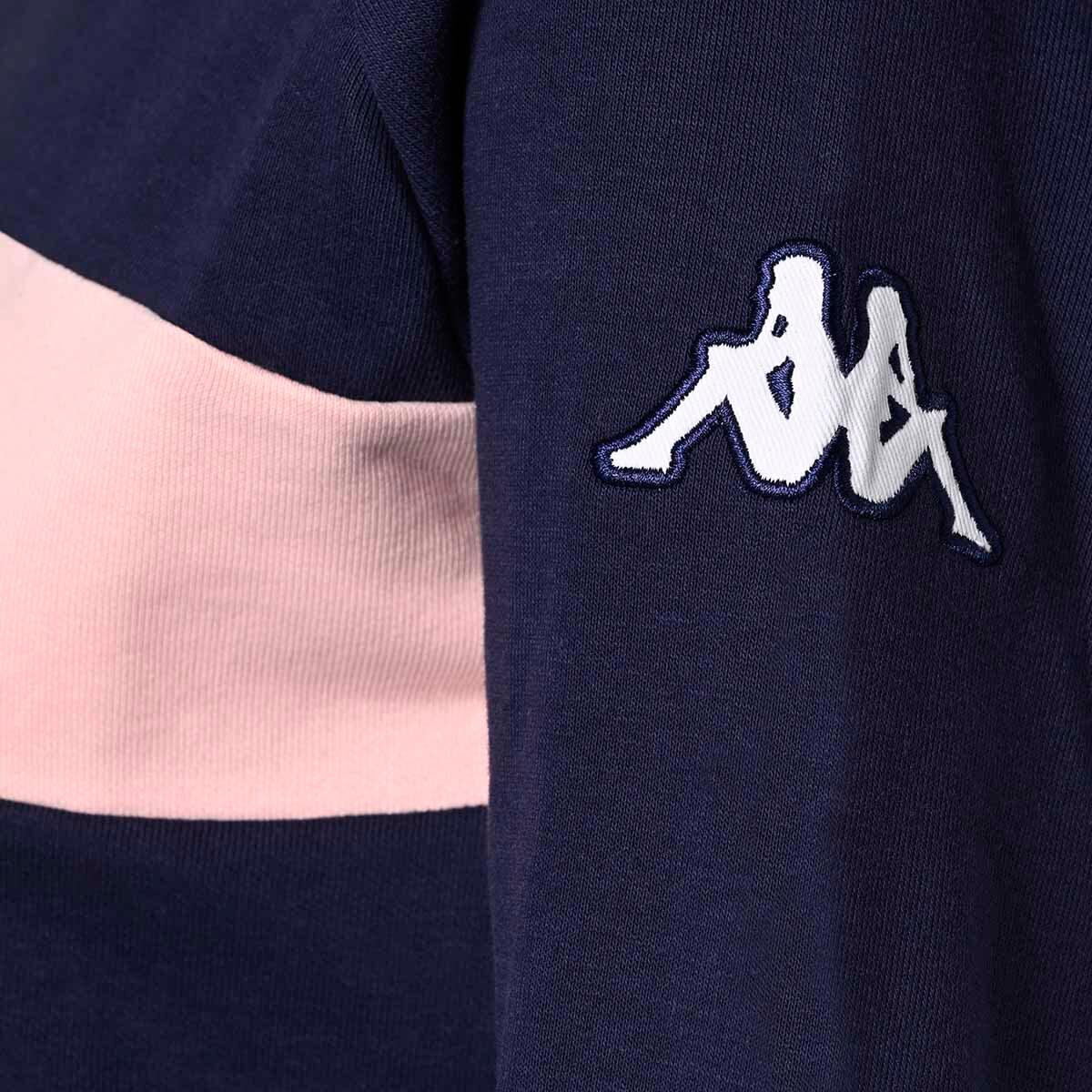 Hoodie manches longues femme Daccia bleu 4/4