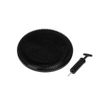 Balance Cushion - Wobble Cushion - Air Stepper Pad - avec pompe - Noir