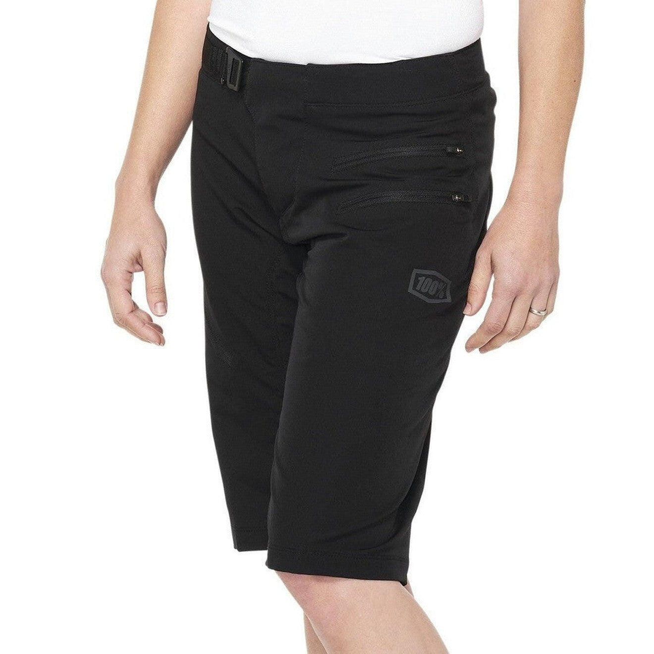 100 Percent AIRMATIC Womens Shorts Black