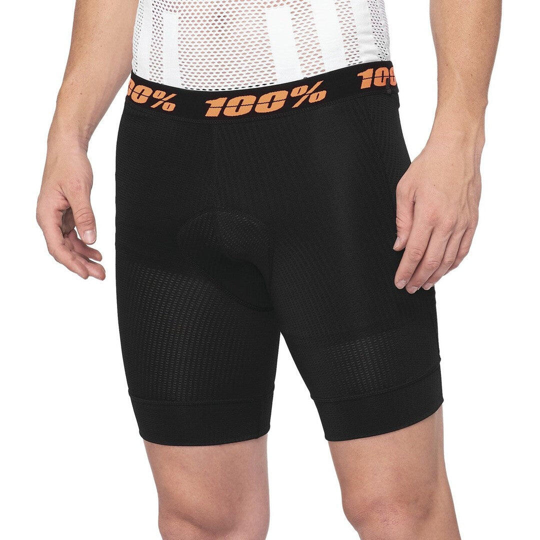 100 Percent CRUX Liner Shorts Black