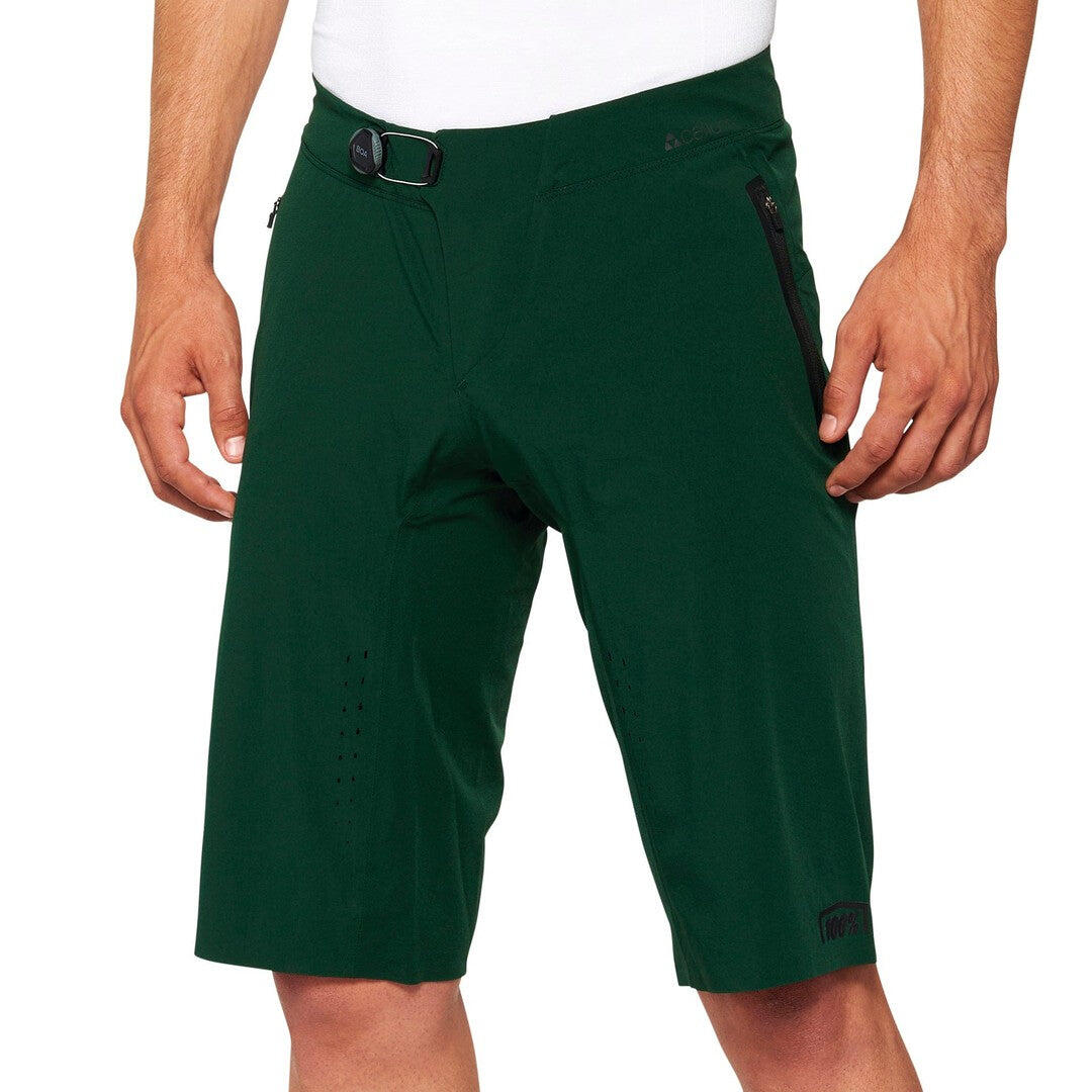 100 Percent CELIUM Shorts Forest Green