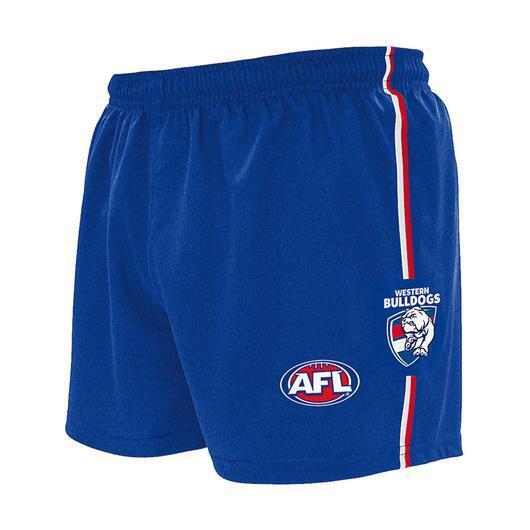 Western Bulldogs AFL Mens Replica Home Shorts