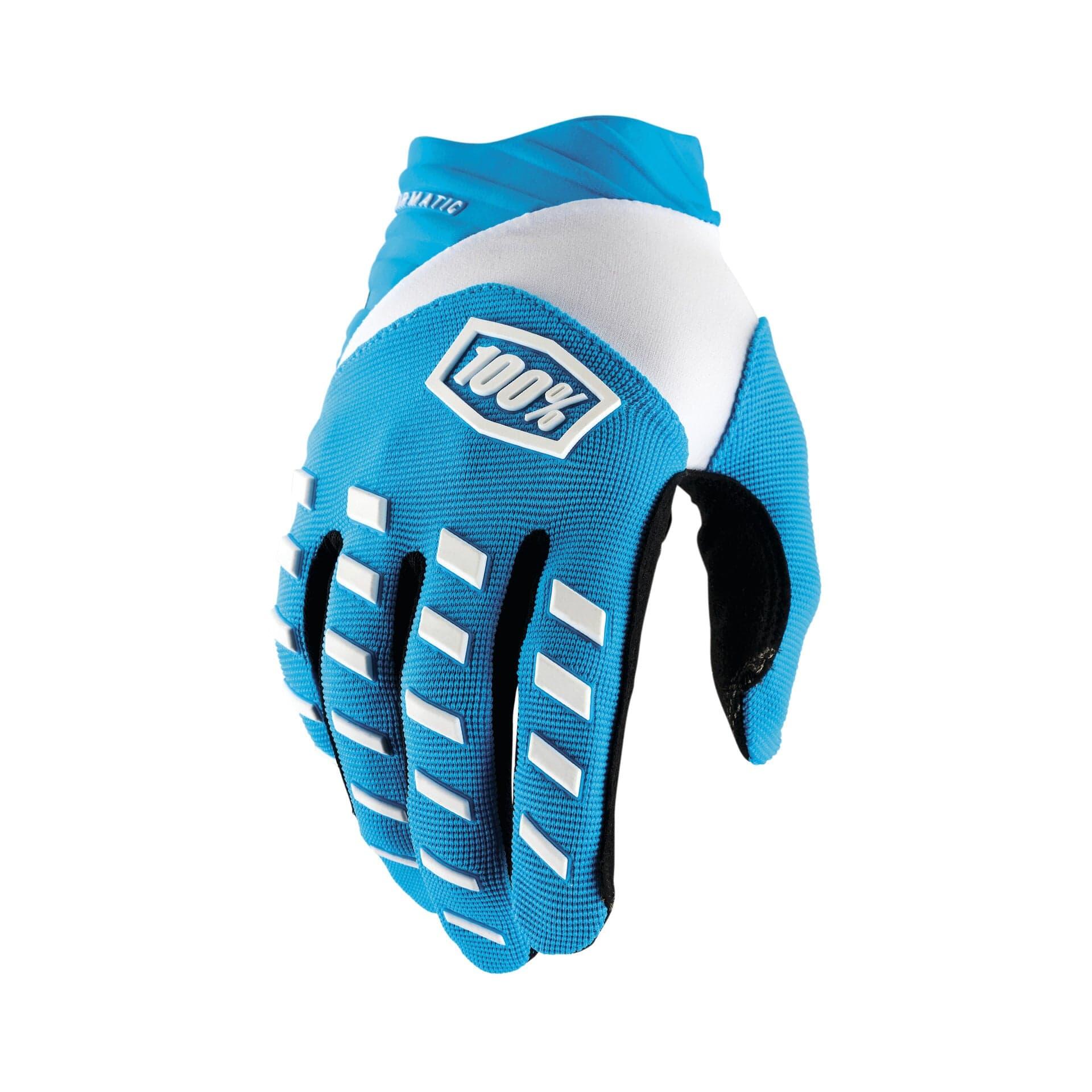 100 Percent AIRMATIC Gloves Blue