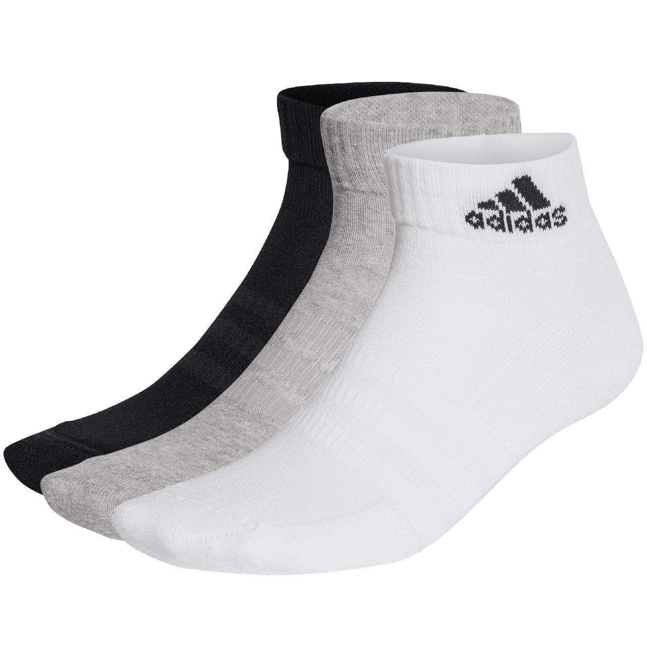 Adidas - Chaussettes Adidas Sport C Spw Ank 3p Adulte - Sous-chaussette - Multicolore - 34/36 - Decathlon