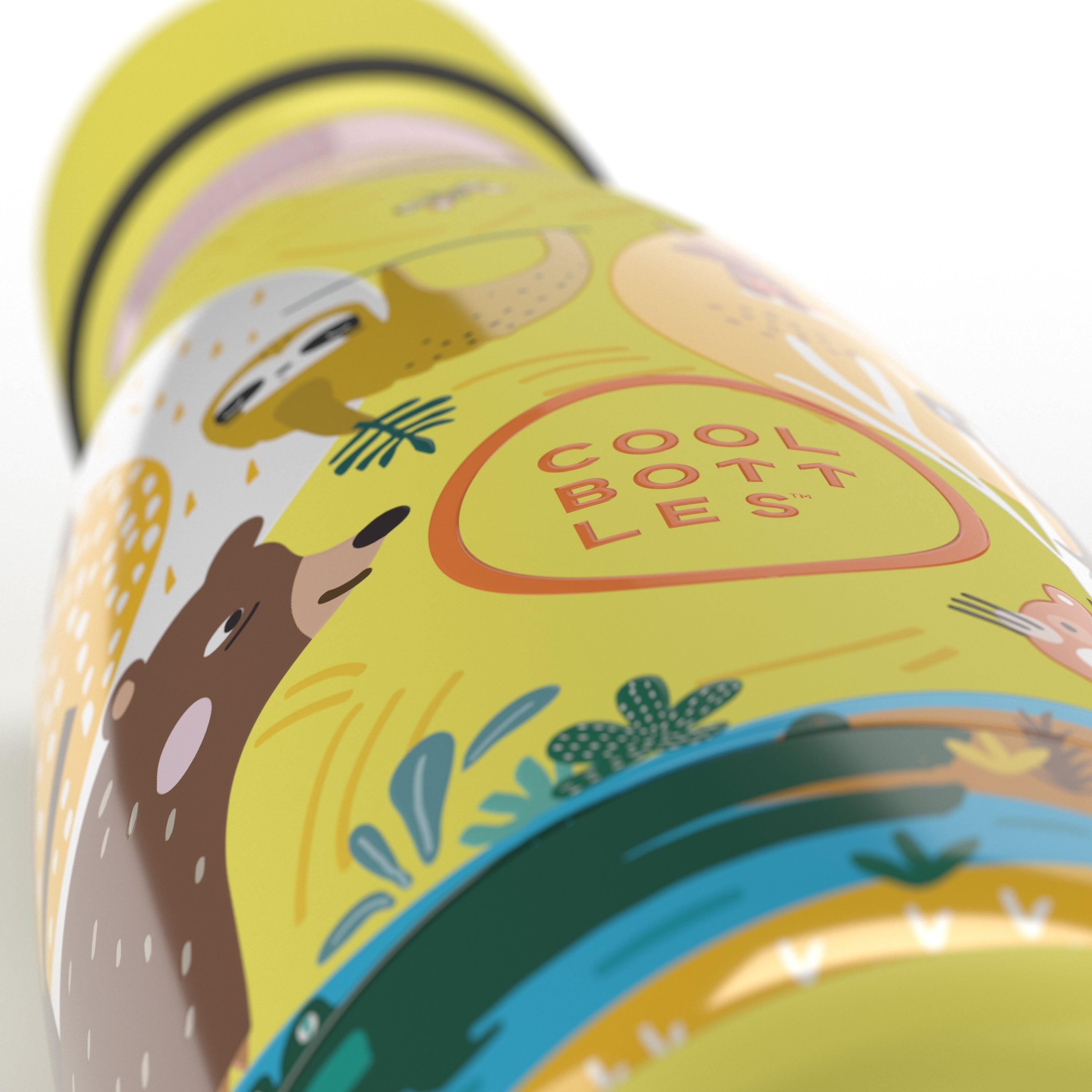 Botella Térmica para niños Cool Bottles. Con envío gratis. Jungle Park 260ml 3/5